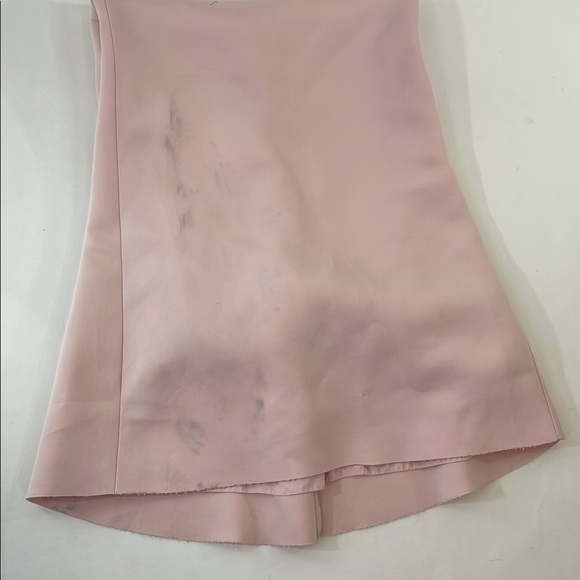 Badgley Mischka Rosette Scuba Strapless Gown, 8 - Picture 13 of 16